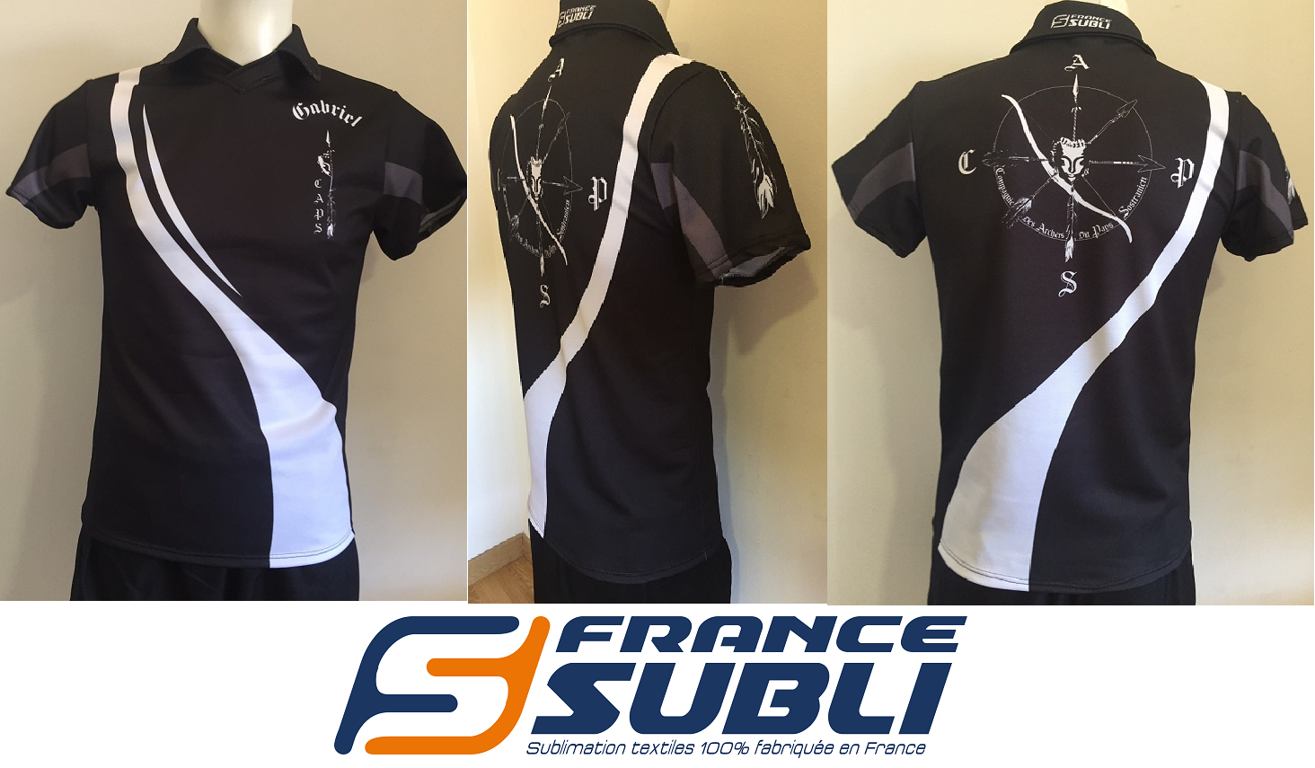 Polos archers sublimation CAPS29